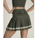 W MIDTOWN TENNIS SKIRT GRAPE LEAF