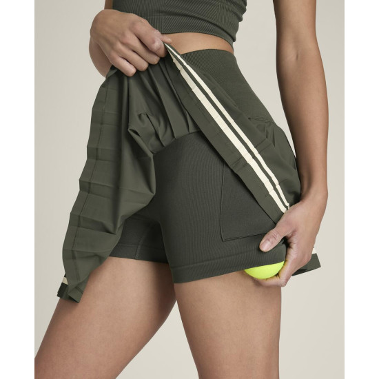 W MIDTOWN TENNIS SKIRT GRAPE LEAF