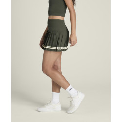 W MIDTOWN TENNIS SKIRT GRAPE LEAF