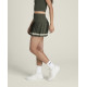 W MIDTOWN TENNIS SKIRT GRAPE LEAF