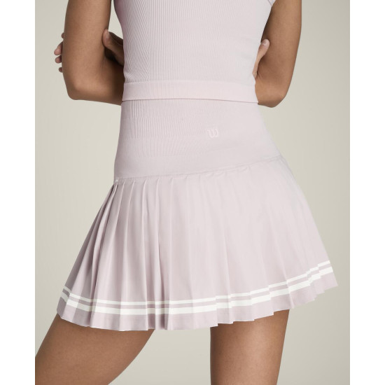 W MIDTOWN TENNIS SKIRT LILAC ASH