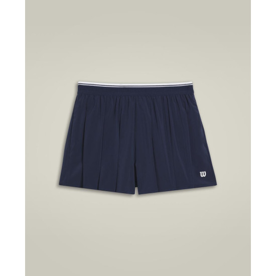 W VELOCITY PLEATED LINED SHORT CLASSIC NAVY