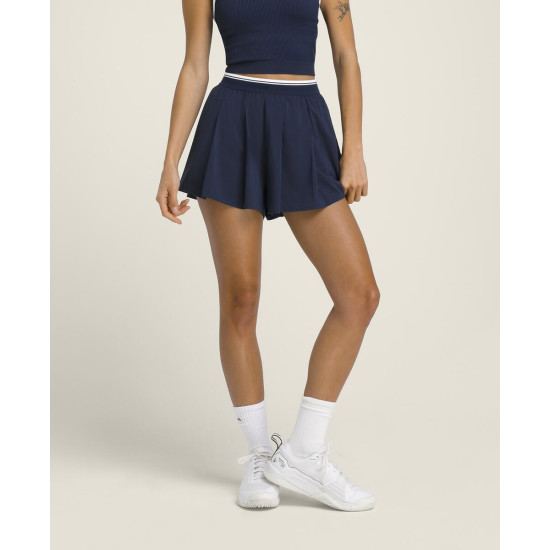 W VELOCITY PLEATED LINED SHORT CLASSIC NAVY