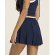 W VELOCITY PLEATED LINED SHORT CLASSIC NAVY