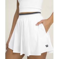W VELOCITY PLEATED LINED SHORT BRIGHT WHITE WW00470511WTA