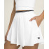 W VELOCITY PLEATED LINED SHORT BRIGHT WHITE