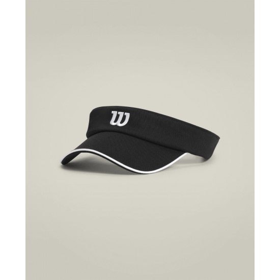 Wilson CLASSIC VISOR Black/White Wilson CLASSIC VISOR Black/White