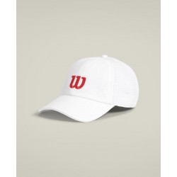 Wilson ACTIVE PERFORATED CAP Bright White/Infrared
