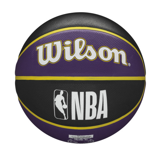 WILSON basketbola bumba NBA TEAM TRIBUTE LA LAKERS