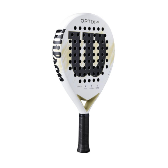 WILSON OPTIX V2 LITE PADEL RAKETE / White