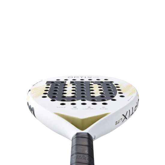 WILSON OPTIX V2 LITE PADEL RAKETE / White
