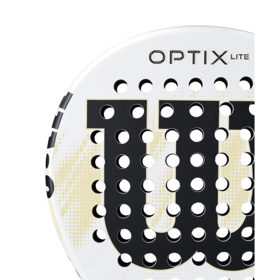 WILSON OPTIX V2 LITE PADEL RAKETE / White