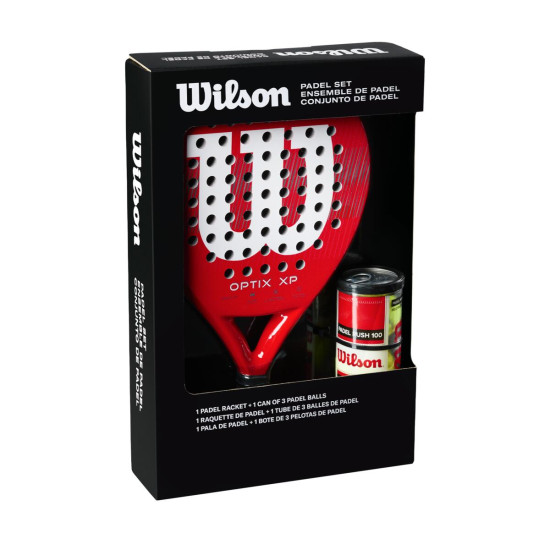 OPTIX XP PADEL KIT BOX RED