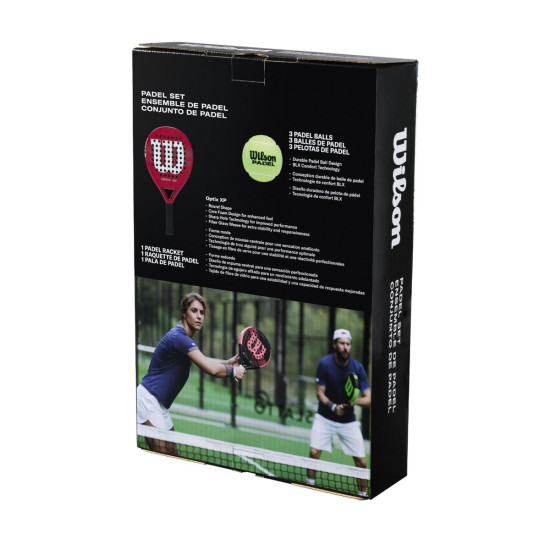OPTIX XP PADEL KIT BOX RED