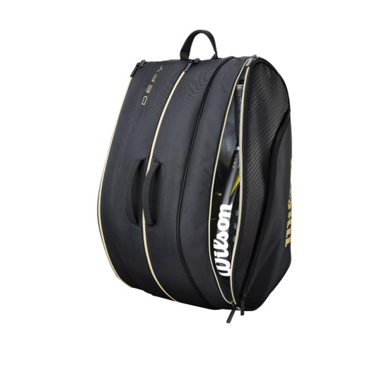 WILSON DEFY V1 PADEL SOMA BLACK GOLD 2026