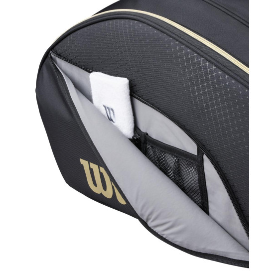 WILSON DEFY V1 PADEL SOMA BLACK GOLD 2026
