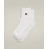 Wilson zeķes U QUARTER-LENGTH SOCK / BRIGHT WHITE/CLASSIC NAVY