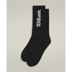 Wilson zeķes U CREW LOGO SOCKS BLACK