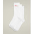 Wilson zeķu komplekts, 3gb.U QUARTER TOP SOCK 3PK / BRIGHT WHITE