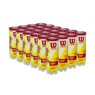 WILSON CHAMPIONSHIP TENISA BUMBIŅAS - kaste ar 24 tubiem (72 bumbas)