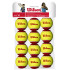 WILSON STARTER RED BALLS – kaste ar 72 bumbam ( 6x12 bumb.)
